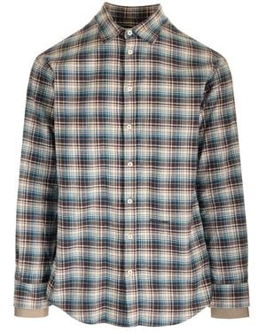 DSquared² Checked Cotton Shirt - Multicolour