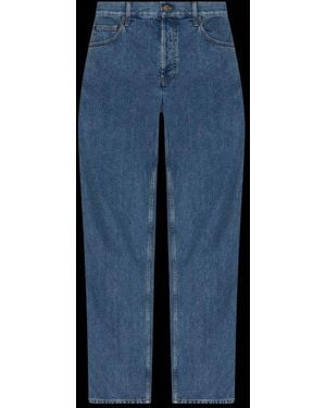 Burberry Straight-Leg Loose Jeans - Black