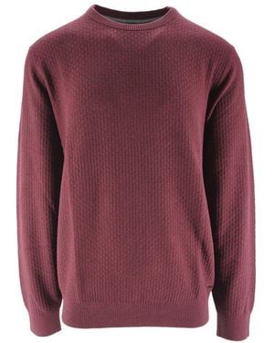 Bugatti Long-Sleeved Crewneck Jumper - Pink