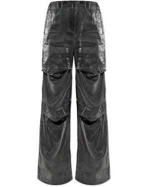 【送料&関税込】Diesel P-dayetz-short-fem-q1 Cargo Trousers DIESEL P-Dayetz-Short-Fem-Q1 Cargo Trousers in Gray | Lyst