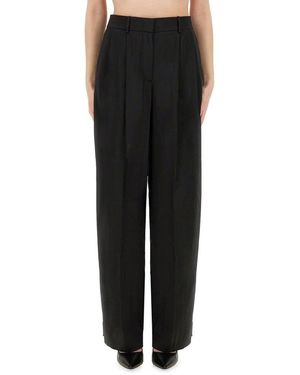 パンツ Michael By Michael Kors Triacetate Blend Wide-Leg Pant Michael Kors Wide-leg pant in triacetate blend with waist