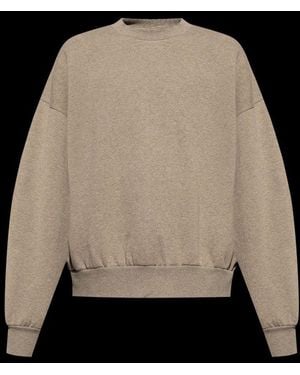 Fear Of God Crewneck Fleece Sweatshirt - Black