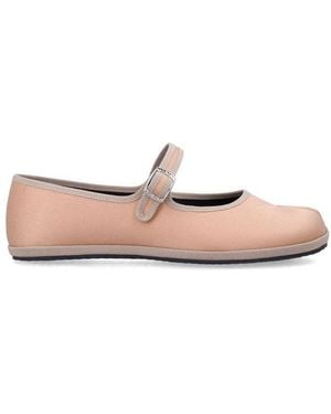 DROGHERIA CRIVELLINI Fu Tabi Strap Flats - Pink