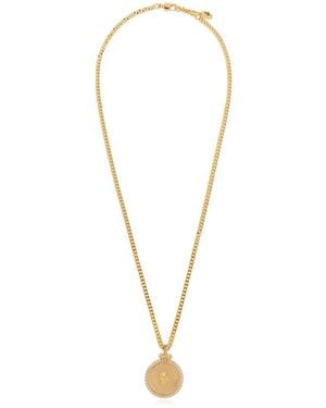 McQueen Sovereign Skull Necklace - Metallic