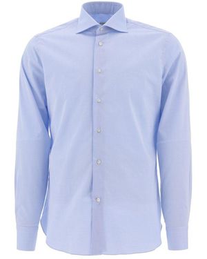 Borriello Idro Button-Down Shirt - Blue