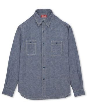 Fortela Button-Down Shirt - Blue