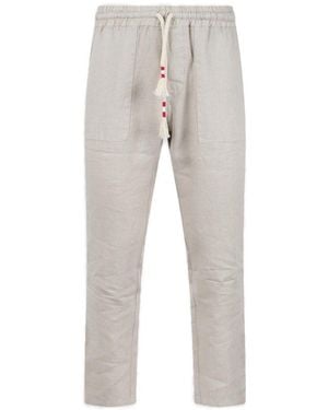 Mc2 Saint Barth Calais Drawstring Trousers - Grey