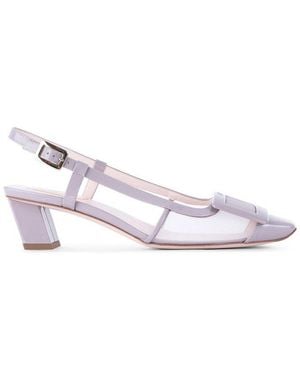Roger Vivier Slingback Pumps - White