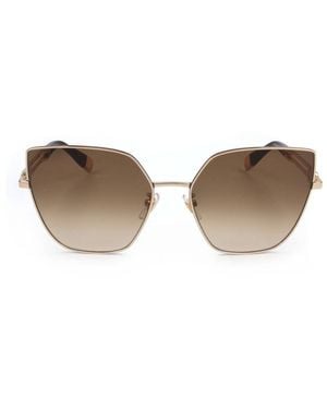 Furla Butterfly Frame Sunglasses - Metallic