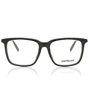 Montblanc Rectangular Frame Glasses - Black