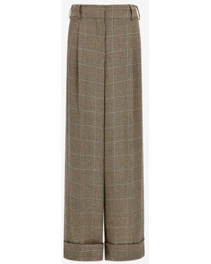 Roberto Cavalli Palazzo Pants - Natural