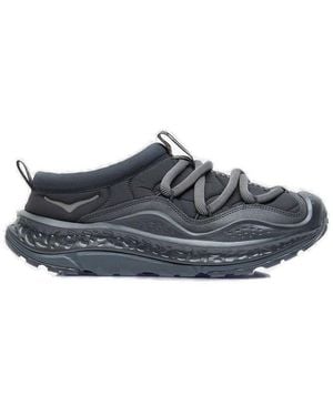 Hoka One One Ora Primo Lace-Up Sneakers - Grey