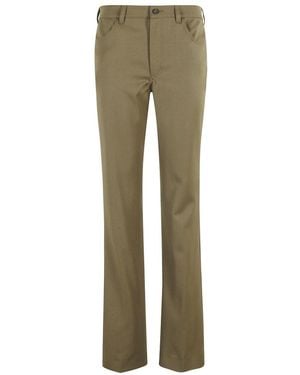 The Attico Straight-Leg Jeans - Green