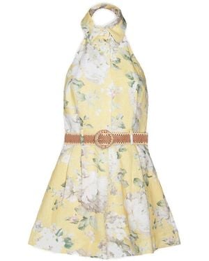 Zimmermann Linen Jumpsuits - Yellow