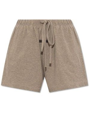 Fear Of God High-Waisted Shorts - Natural