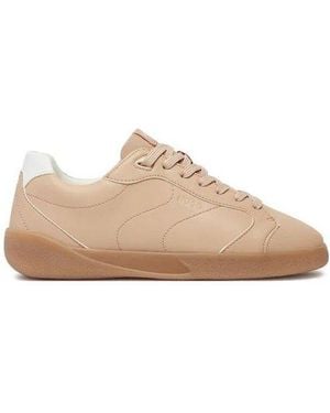 BOSS Riven Lace-Up Trainers - Brown