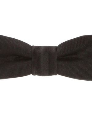 DSquared² Hook Fastening Bow Tie - Black