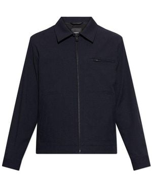 Theory Neoteric Twill Workwear Jacket - Blue