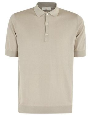 FILIPPO DE LAURENTIIS Classic Polo Shirt - Natural