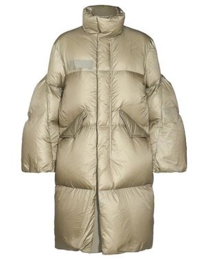 Sacai Khaki Nylon Coat - Natural