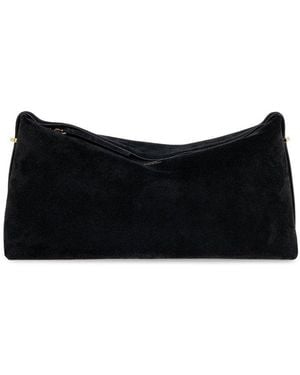 TOTEME Logo Lettering Clutch Bag - Black