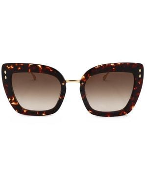 Isabel Marant Cat Eye Frame Sunglasses - Black