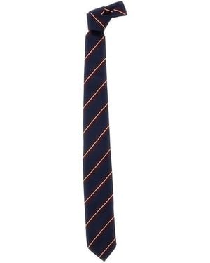 DSquared² D2 Striped Classic Tie - Blue