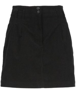 A.P.C. Corduroy Mini Skirt - Black