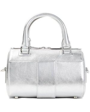 Roger Vivier Belle Vivier Mini Bowling Bag in Black | Lyst