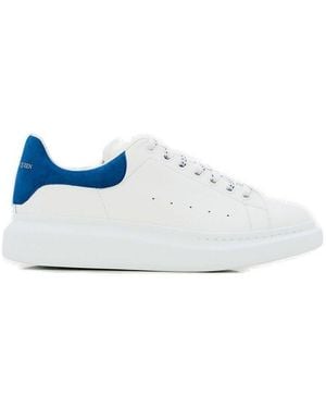 McQueen Oversized Lace-Up Trainers - White