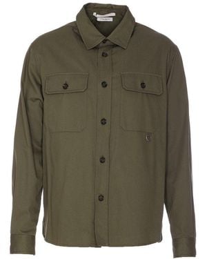 Paolo Pecora Utility Shirt - Green