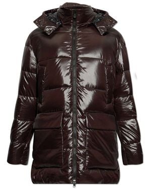 Save The Duck Padded Hooded Jacket - Black