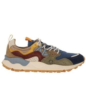 Flower Mountain Yamano 3 Lace-Up Trainers - Multicolour