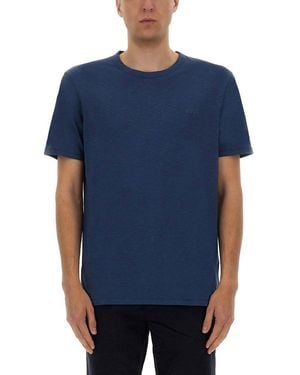 BOSS Jersey Crewneck T-Shirt - Blue