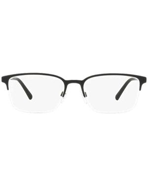 Burberry Rectangular Frame Glasses - Black