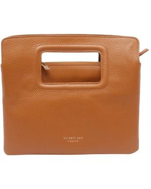 MY BEST BAG Structured Tote - Brown
