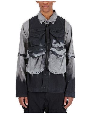 NEMEN Guard Pocket Detailed Vest - Grey