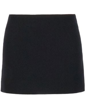 Ann Demeulemeester Wool Mini Skirt - Black