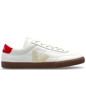 Veja Panenka Lace-Up Trainers - White