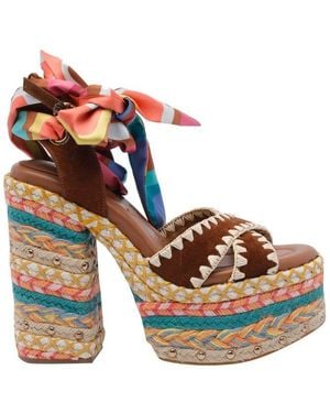 Kurt Geiger Platform Sandals - Multicolour