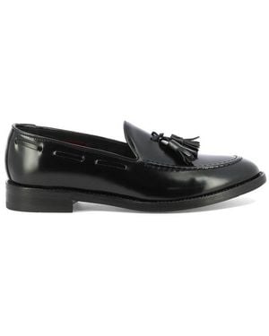 Sturlini Tassel Loafer Flats - Black