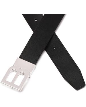 Bally Signature Buckle Belt - Black