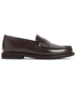 Brunello Cucinelli Embellished Loafers - Brown
