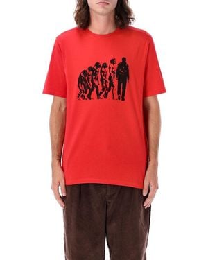 Pop Trading Co. Sapiens Graphic Tee - Red