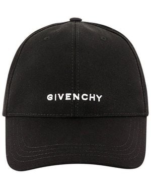 Givenchy Hat With Logo - Black