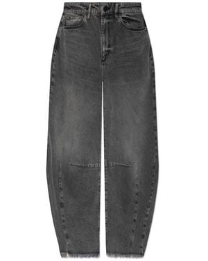 AllSaints Jett Barrel Jeans - Grey