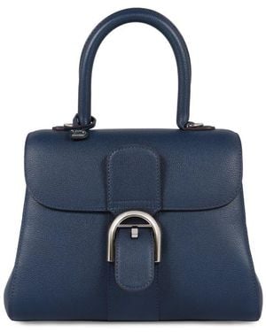 Delvaux Brillant Pm Tote Bag - Blue