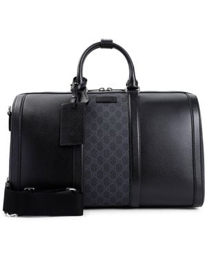 Gucci Gg Medium Duffle Bag - Black