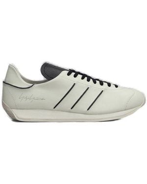 Y-3 Country Lace-Up Trainers - Grey