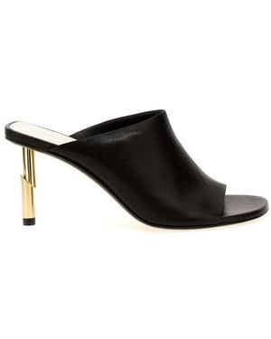 Lanvin 'sequence' Mules - Black